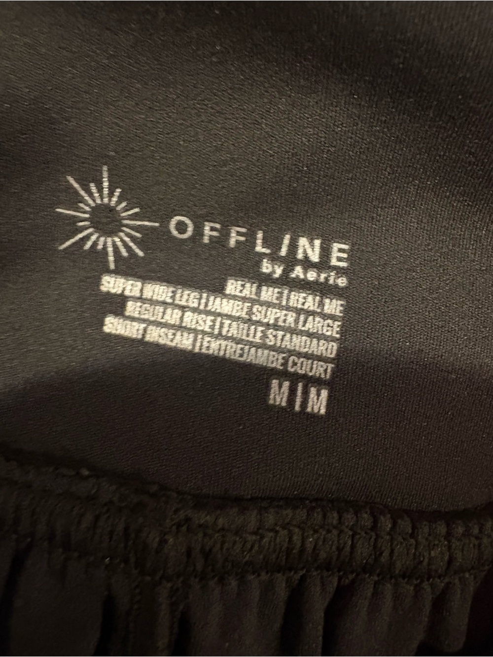 Offline by Aerie Real Me Super Wide Leg Foldover Pants - Picture 6 of 10